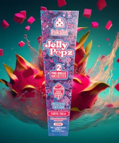 Buy Dragonfruit Gelato | Hybrid | 2.5g Jelly Popz Exotic THC-A Pre-Rolls | Dragonfruit Gelato | Hybrid | 2.5g Jelly Popz Exotic THC-A Pre-Rolls for sale