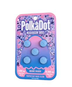 Mushroom Tab - Blue Razz - Blister Card (5)