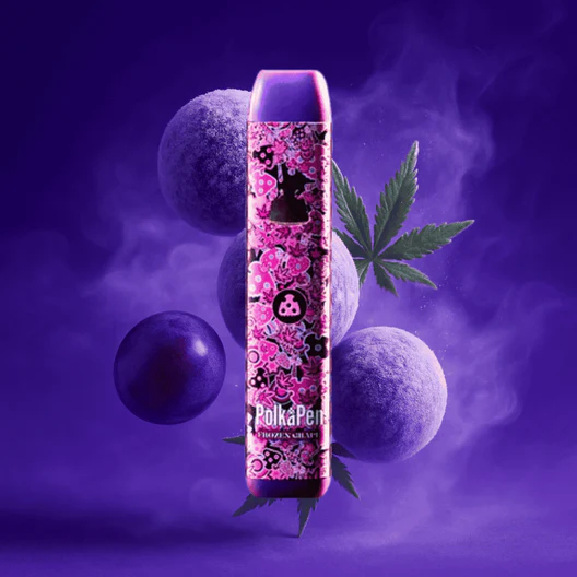 Buy Frozen Grape | Indica | 2G PolkaPen Disposable THC-P | Frozen Grape | Indica | 2G PolkaPen Disposable THC-P for sale